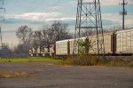 CP AC44CW + SD40-2 Locomotives leading a train